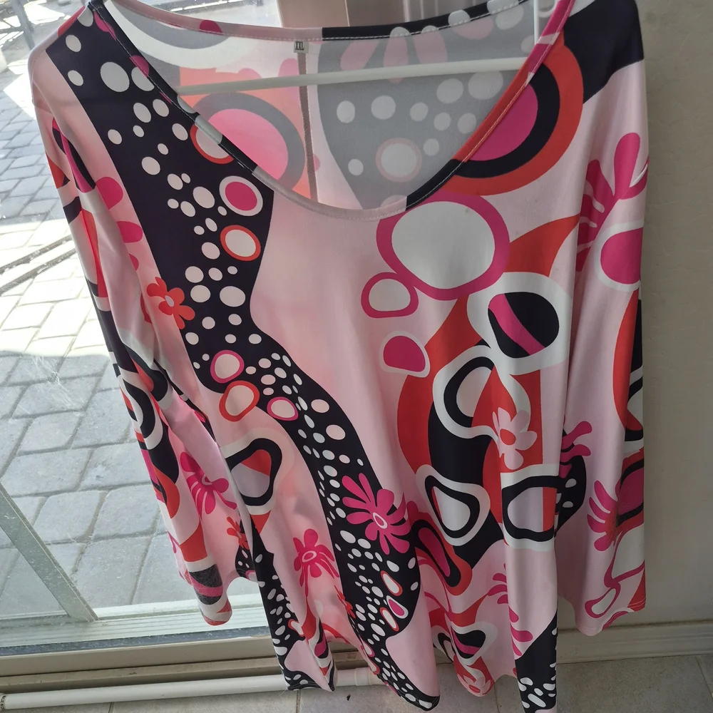 Stylish Pink and Black Women's Dress - Picture 1 of 1